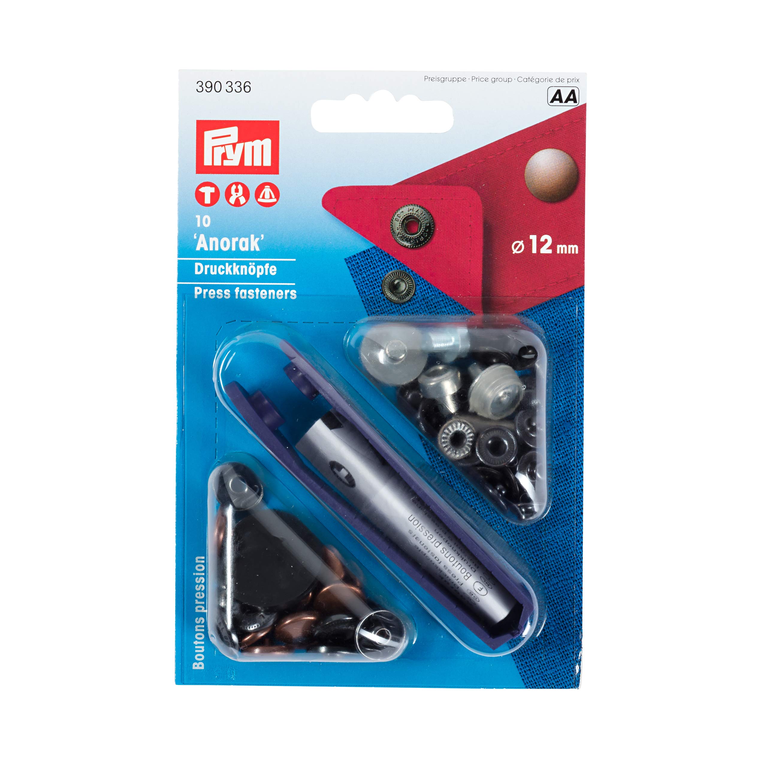 prym-bottoni-automatici-anorak-12-mm-ottone-antico-non-da-cucire image 5