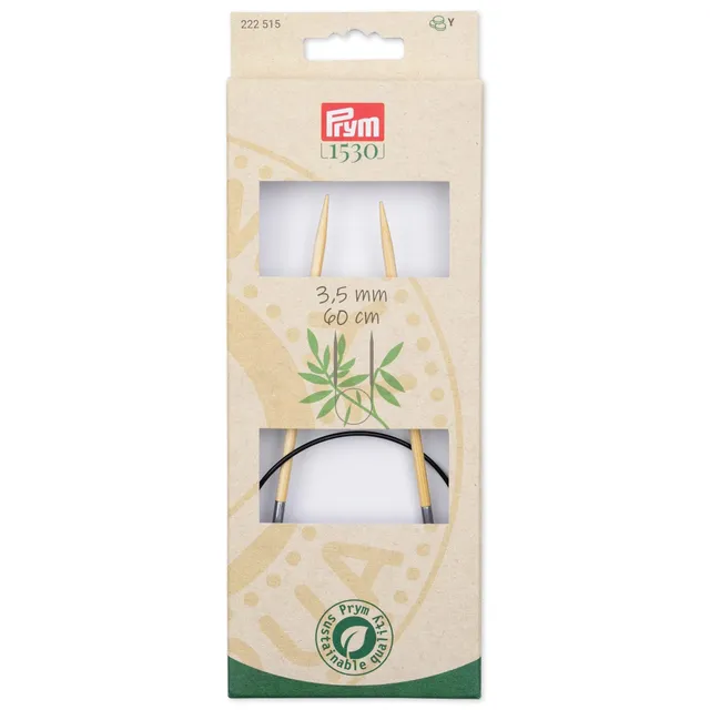 prym-1530-ferri-circolari-bamboo-60-cm-3-50-mm image 1