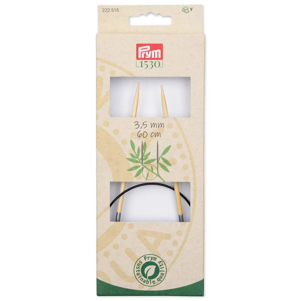 prym-1530-ferri-circolari-bamboo-60-cm-3-50-mm image 1