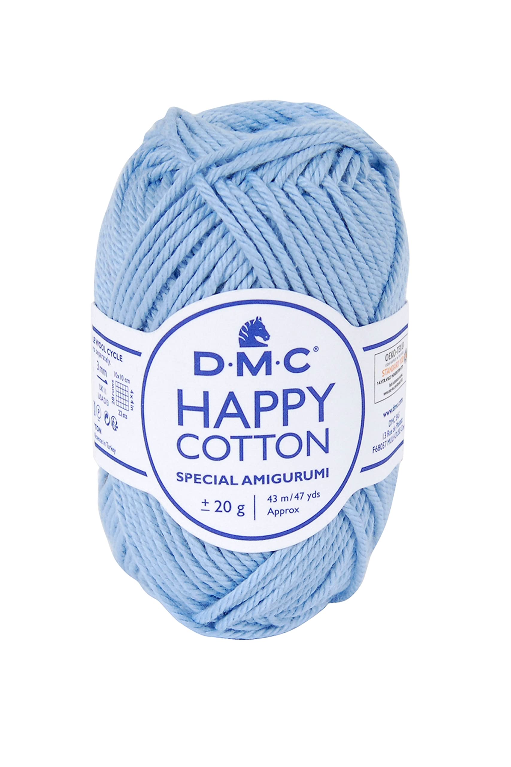dmc-happy-cotton-per-amigurumi-100-cotone-gomitolo-20-g-43-m image 8