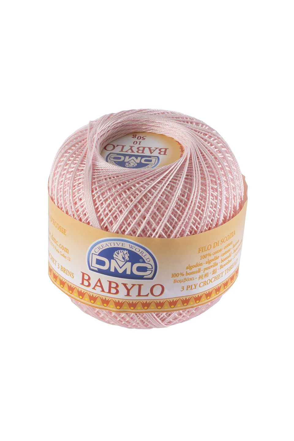 dmc-babylo-filo-di-scozia-per-uncinetto-decorazione-casa-e-abbigliamento image 1
