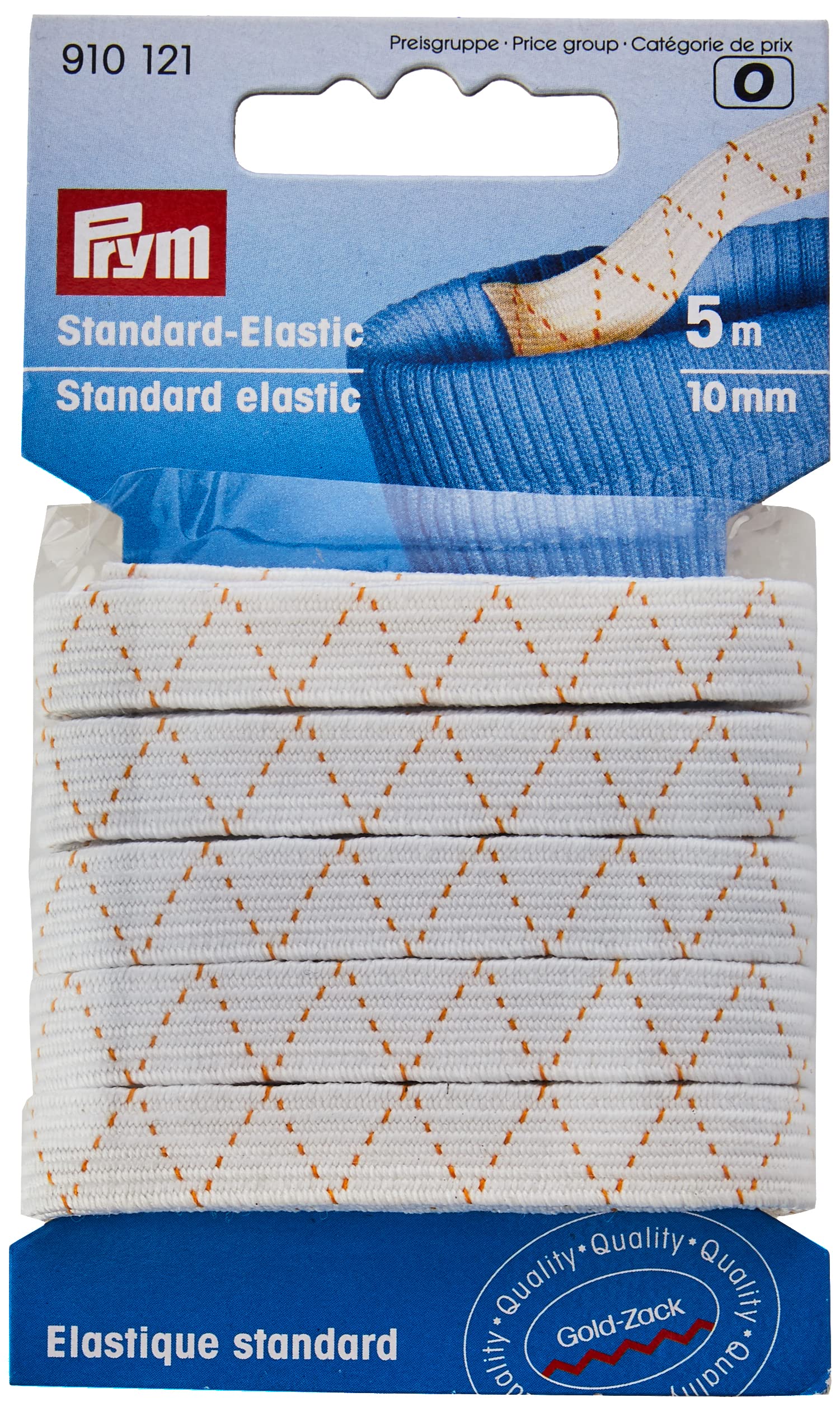 prym-elastico-standard-bianco-10-mm-x-5-m image 1