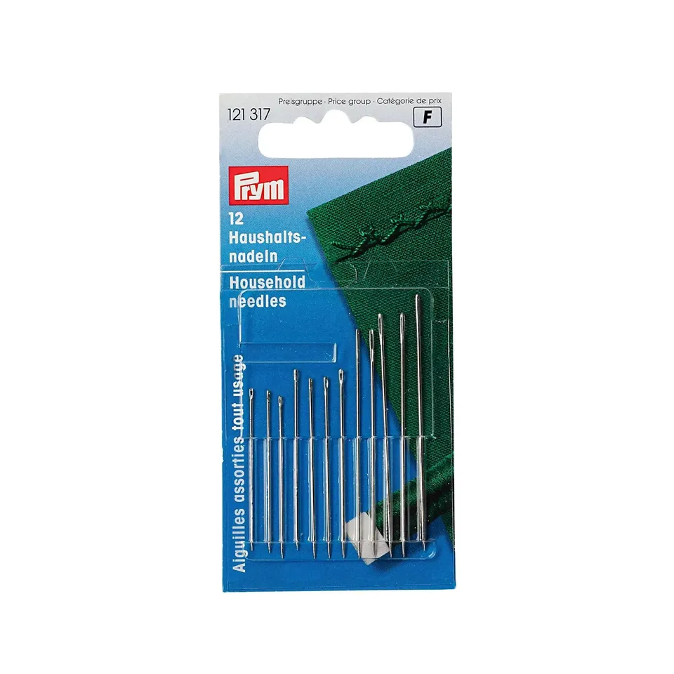 prym-aghi-per-cucito-e-ricamo-a-mano-12-pezzi-dorato-argentato image 1