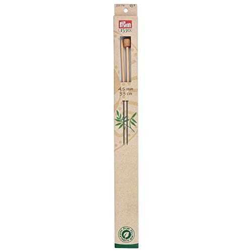prym-1530-ferri-da-maglia-in-bamb-a-punta-singola-33-cm-4-5-mm-confezione-da-2-n image 4