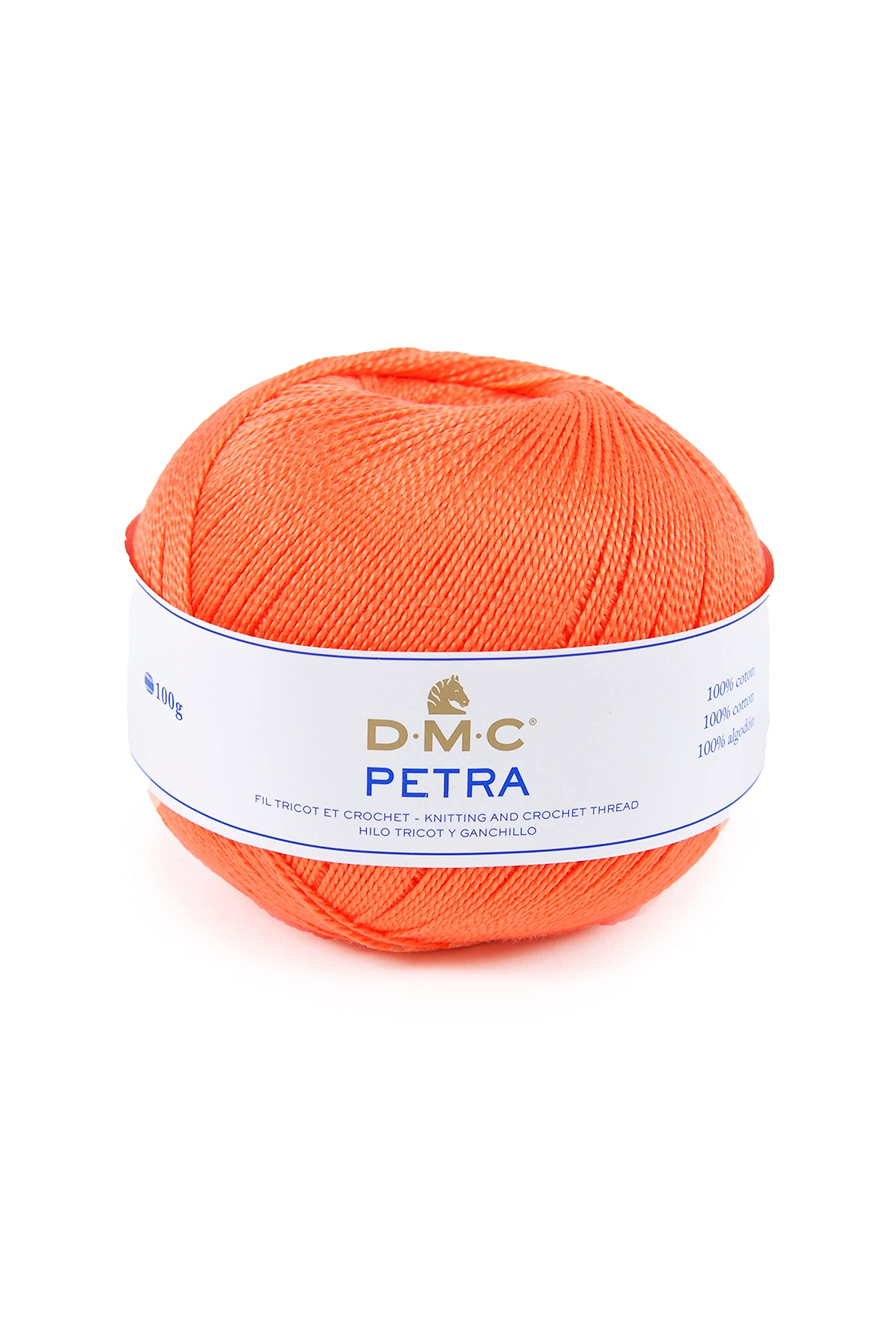 dmc-petra-n-3-filato-cotone-per-uncinetto-100-g-280-m image 1