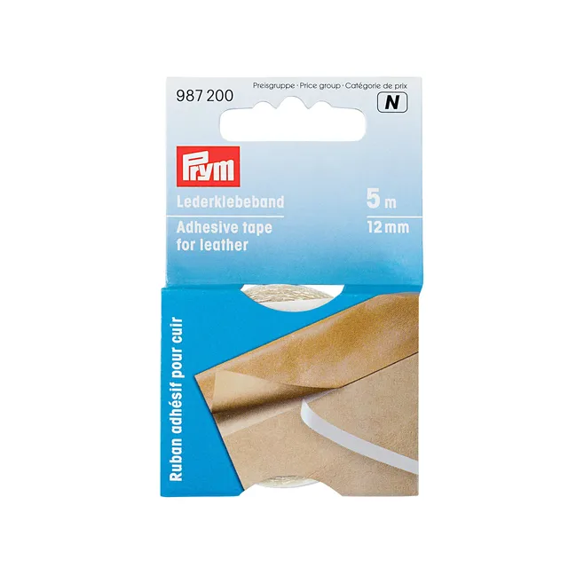 prym-nastro-adesivo-per-pelle-12-mm-x-5-m-biadesivo image 1