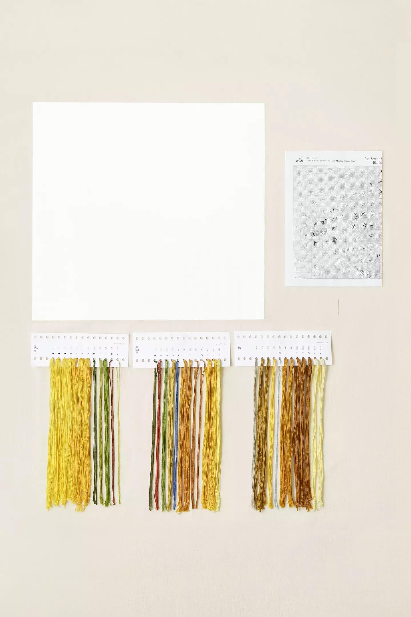 dmc-the-masters-collection-girasoli-di-van-gogh-kit-punto-croce-avanzato-nationa image 2