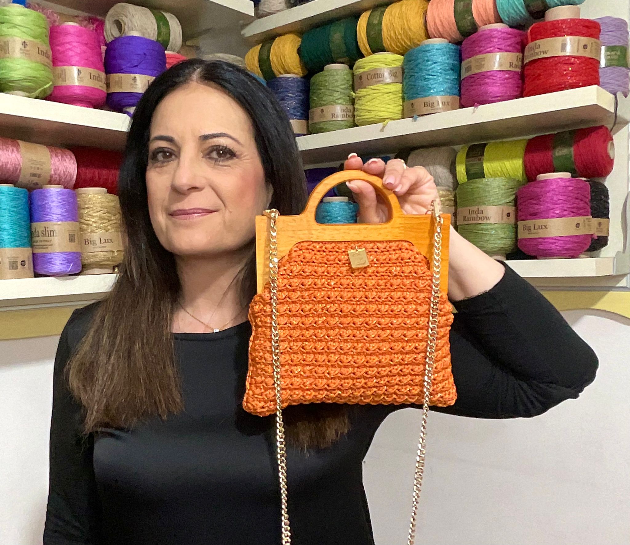 borgo-de-pazzi-kit-summer-deluxe-bag-di-tiziana-volpe-kit-borsa-uncinetto-in-cor image 1