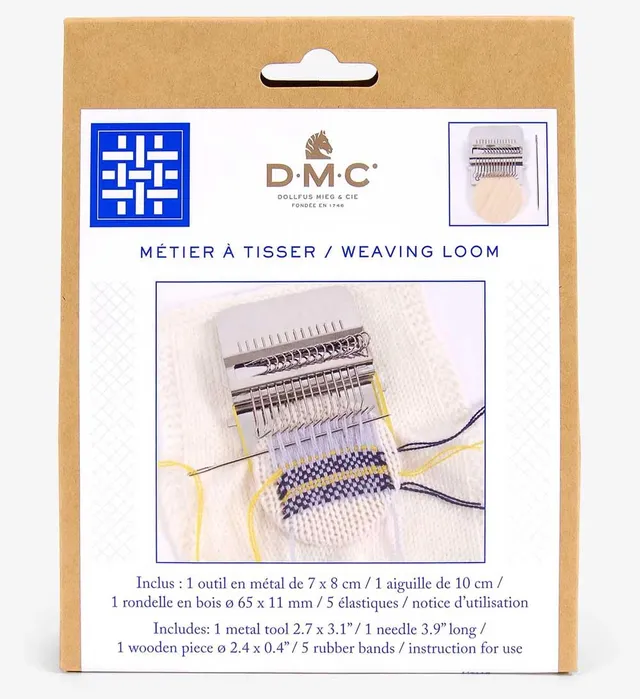 dmc-weaving-loom-telaietto-da-tessitura-14-uncini-11-cm image 1