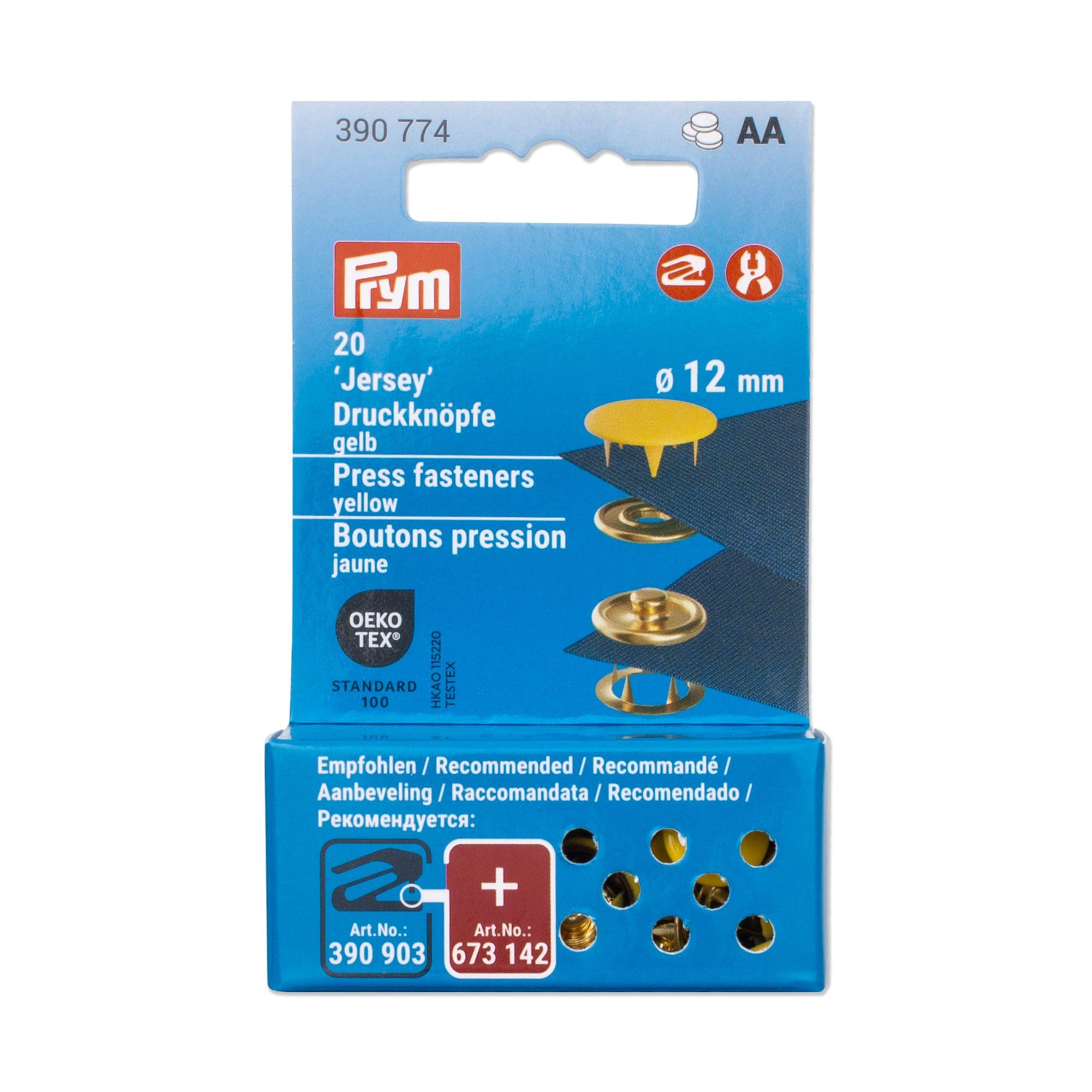 prym-390780-bottoni-automatici-jersey-12-mm-marrone-scuro-compatibili-vario-crea image 8