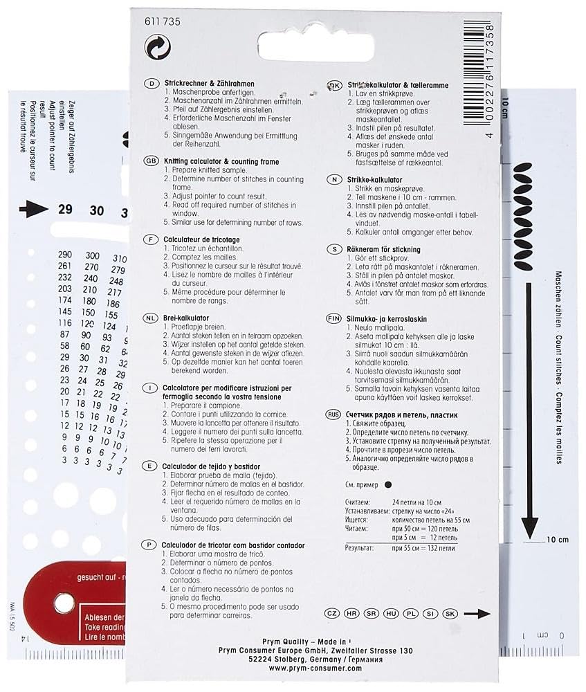 prym-calcolatore-per-lavoro-a-maglia-in-plastica-bianca-con-20-fori image 4