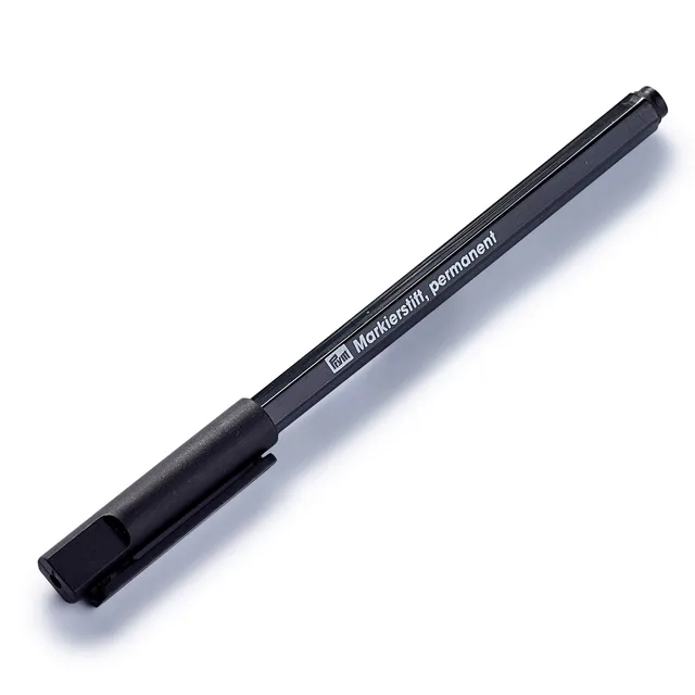 prym-pennarello-a-cera-nero-per-tessuti-con-ricarica image 1