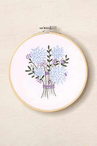 dmc-the-designer-collection-fiori-legati-di-jenni-davis-kit-ricamo-intermedio image 4