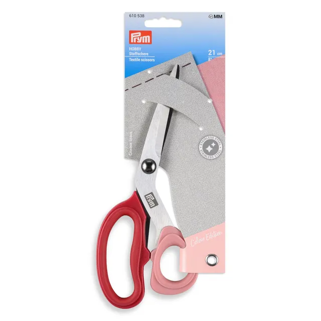 prym-originals-forbici-da-sarto-21-cm-microdentate-colore-bacca image 1