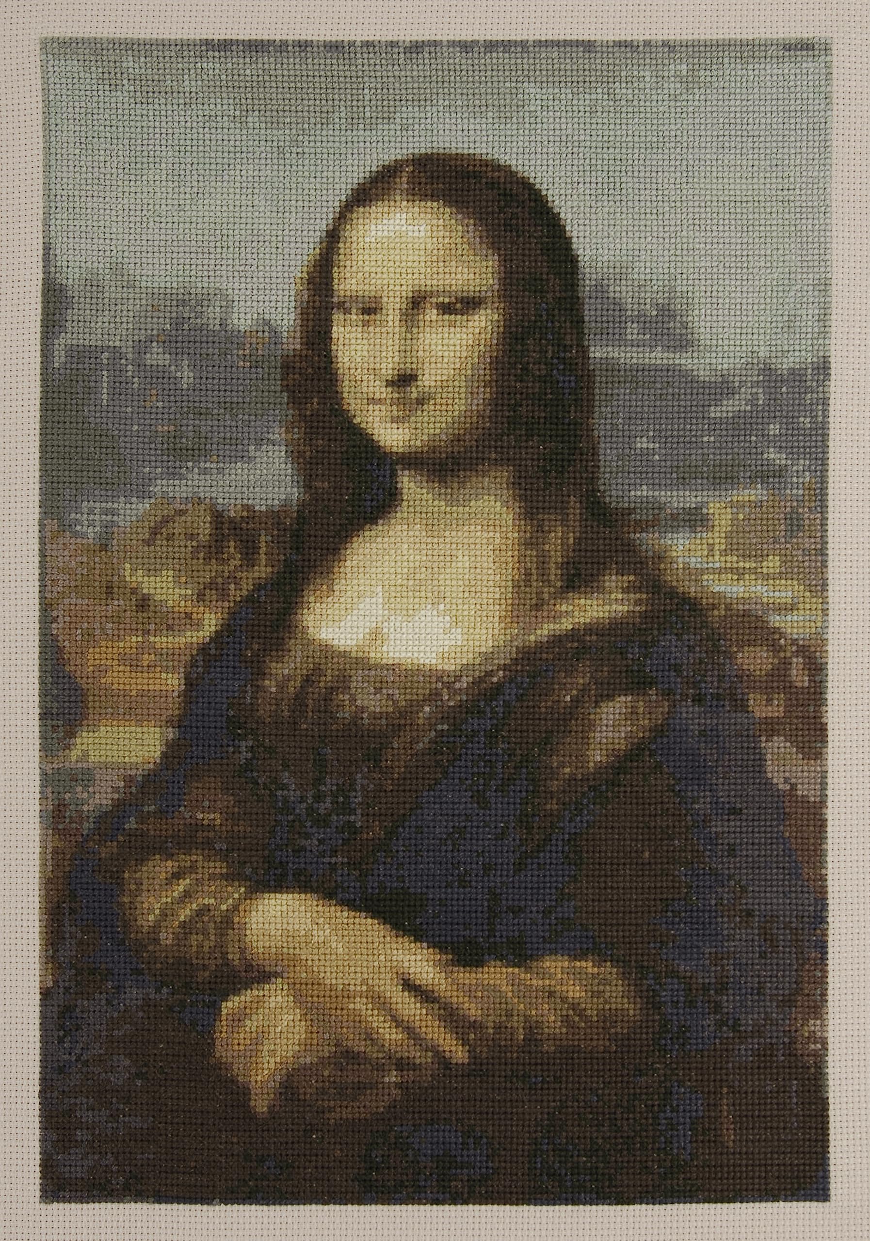 dmc-the-masters-collection-la-gioconda-leonardo-da-vinci-kit-punto-croce-avanzat image 3