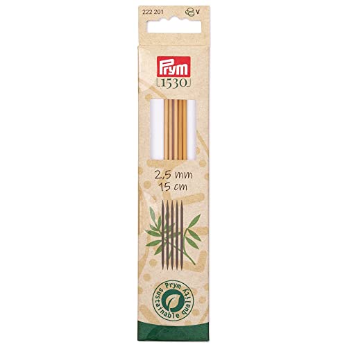 prym-1530-bamboo-ferri-a-doppia-punta-15-cm-2-50-mm image 4