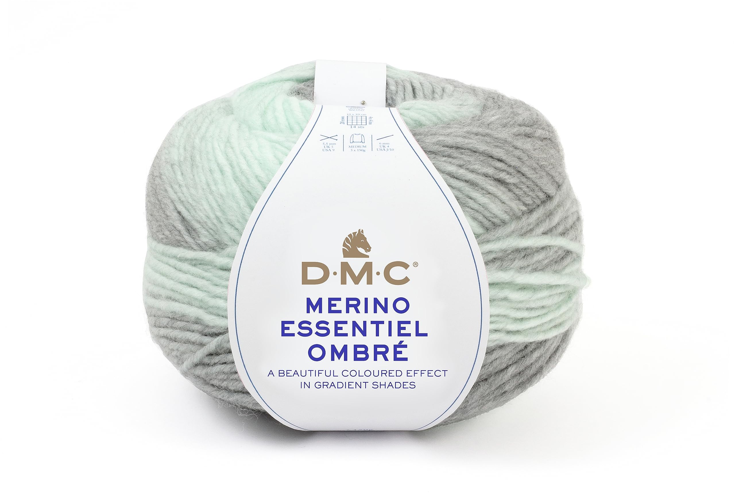 dmc-merino-essentiel-ombr-filato-lana-150-g-285-m-ferri-5-6 image 3