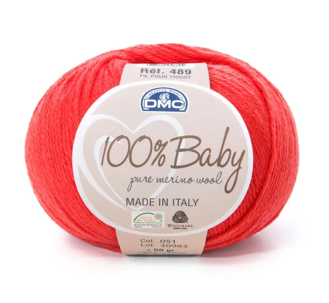 dmc-100-baby-filato-maglia-lana-merino-50-g-morbidissimo-beb image 1