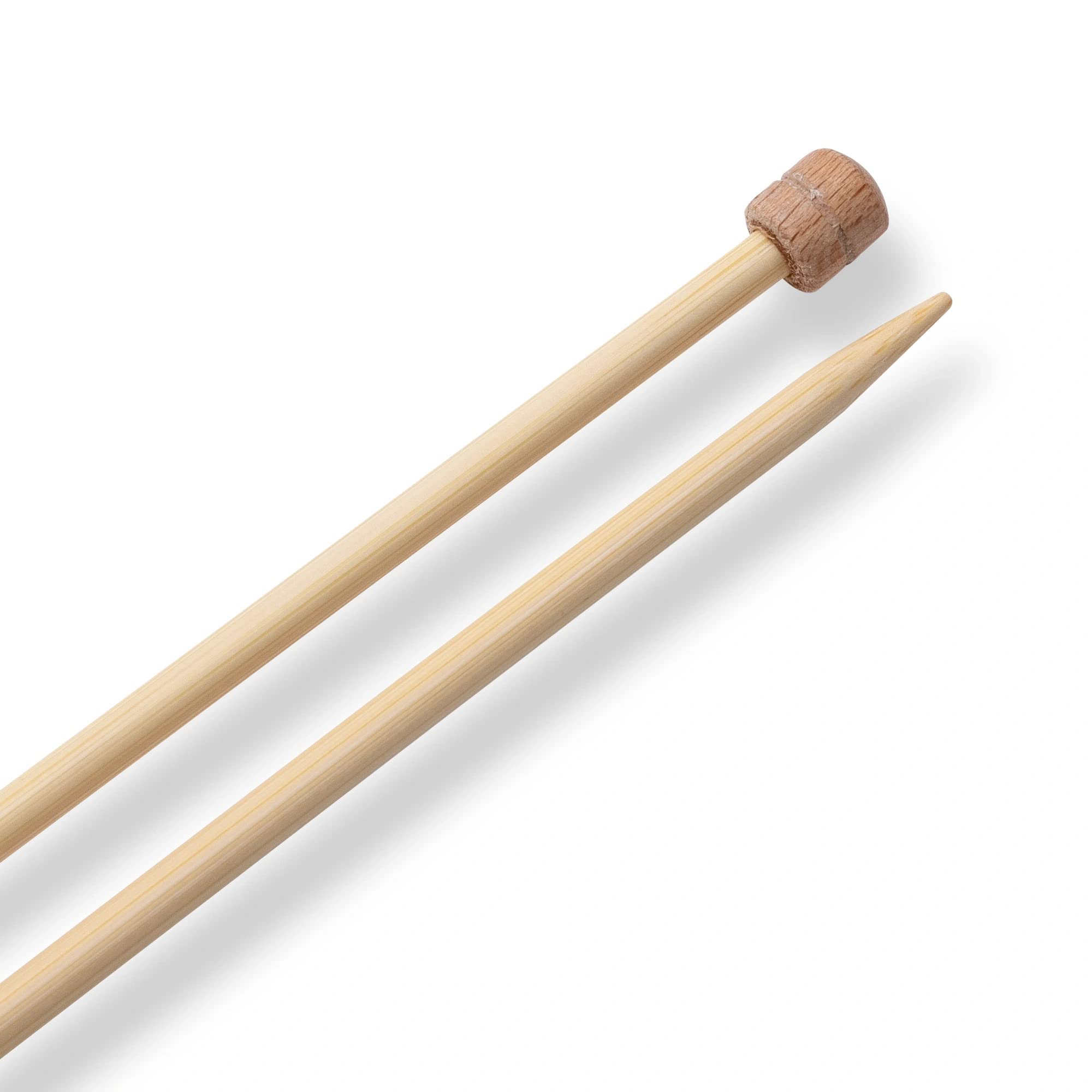 prym-1530-ferri-da-maglia-a-punta-singola-bamb-33-cm-4-00-mm-naturale image 3