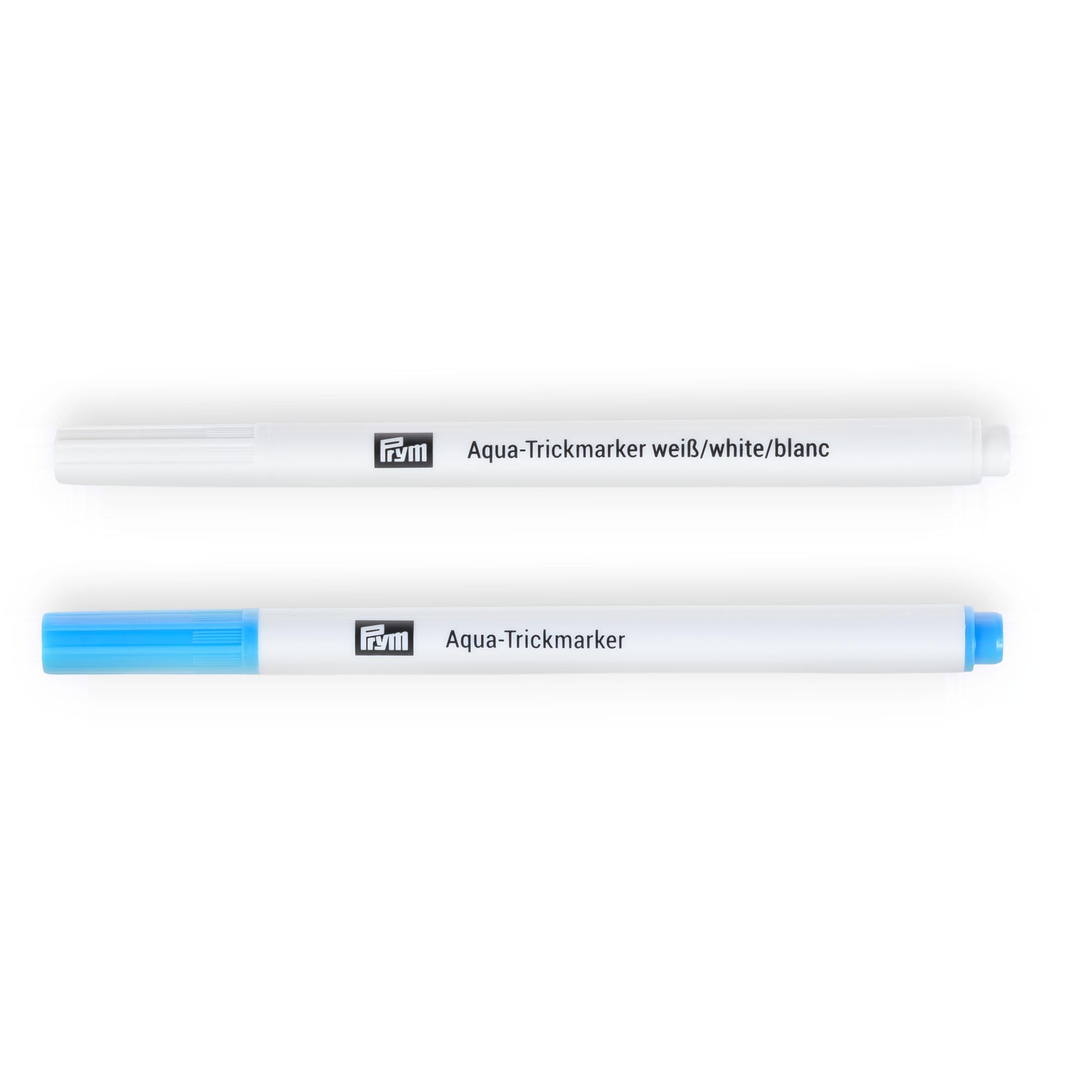 prym-610855-trickmarker-aqua-set-2-pennarelli-per-tessuto-idrosolubili-per-stoff image 2
