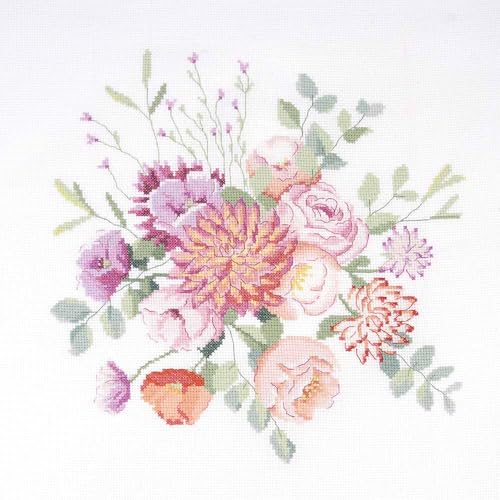 dmc-vintage-bouquet-by-nathalie-weinzaepflen-kit-punto-croce-intermedio image 2