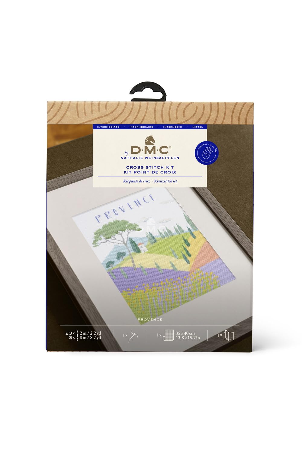 dmc-provenza-di-nathalie-weinzaepflen-kit-punto-croce-intermedio image 1