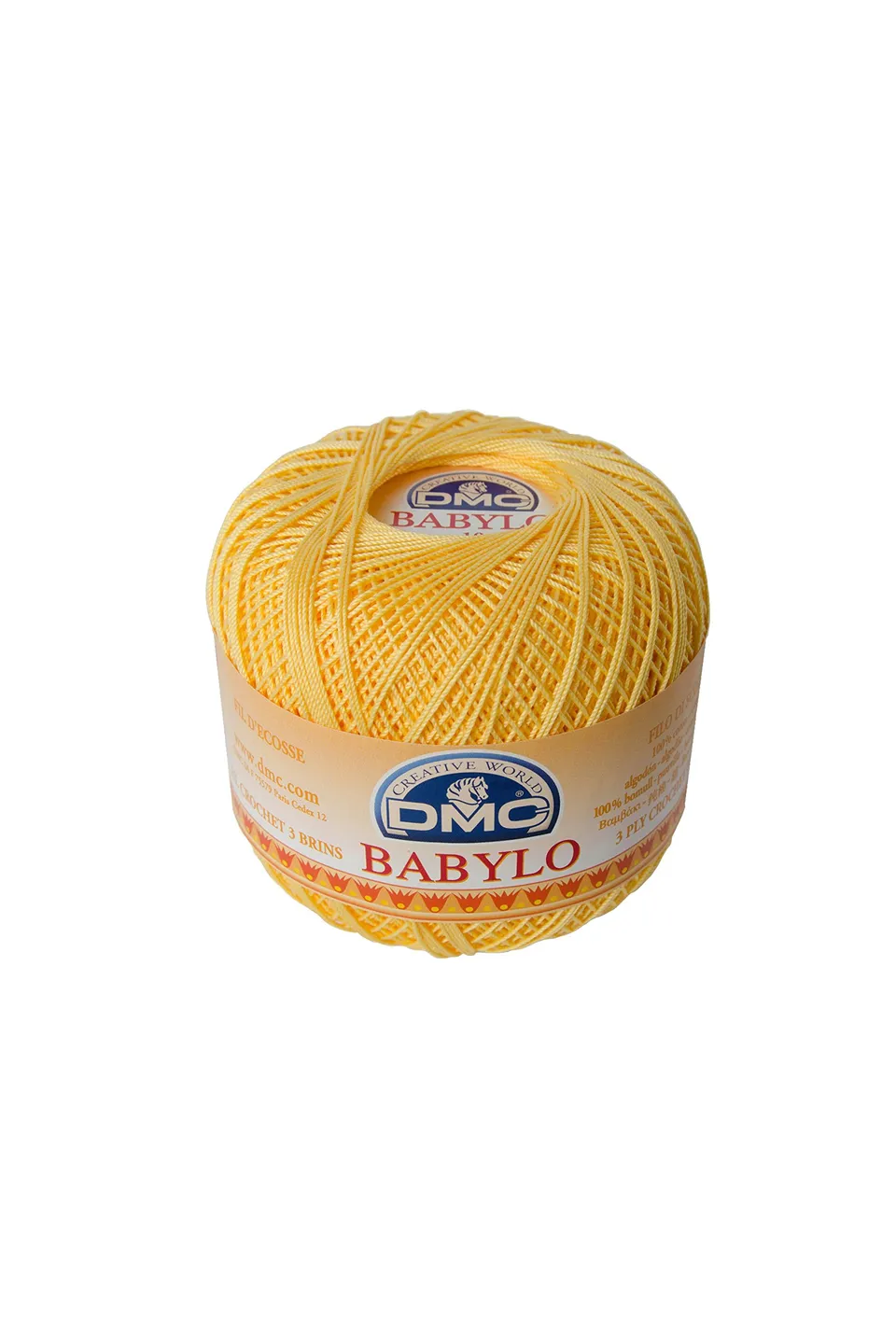dmc-babylo-filo-di-scozia-da-uncinetto-in-cotone-per-decorazione-e-abiti image 1