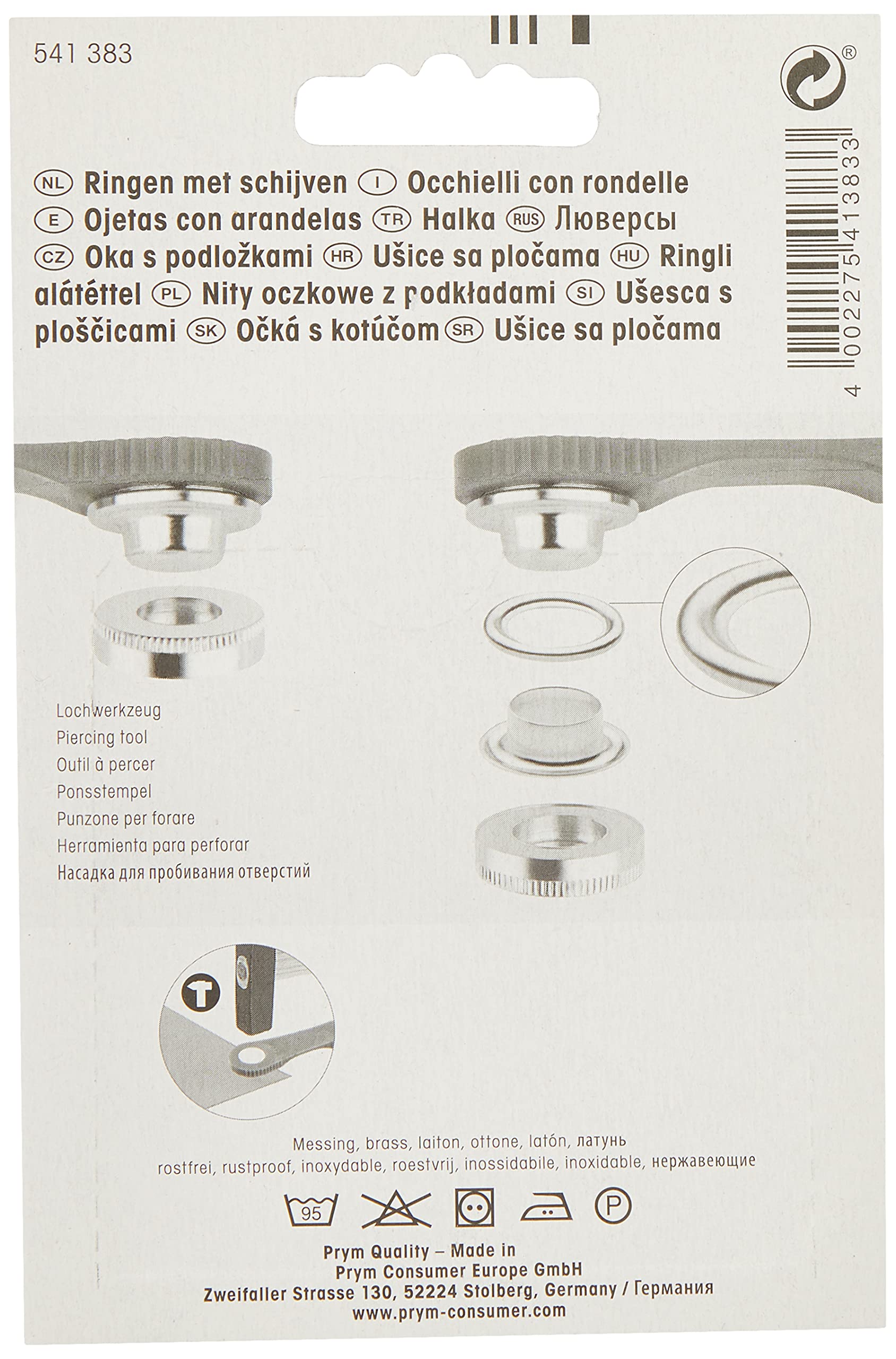 prym-occhielli-con-rondelle-set-occhielli-metallici image 3