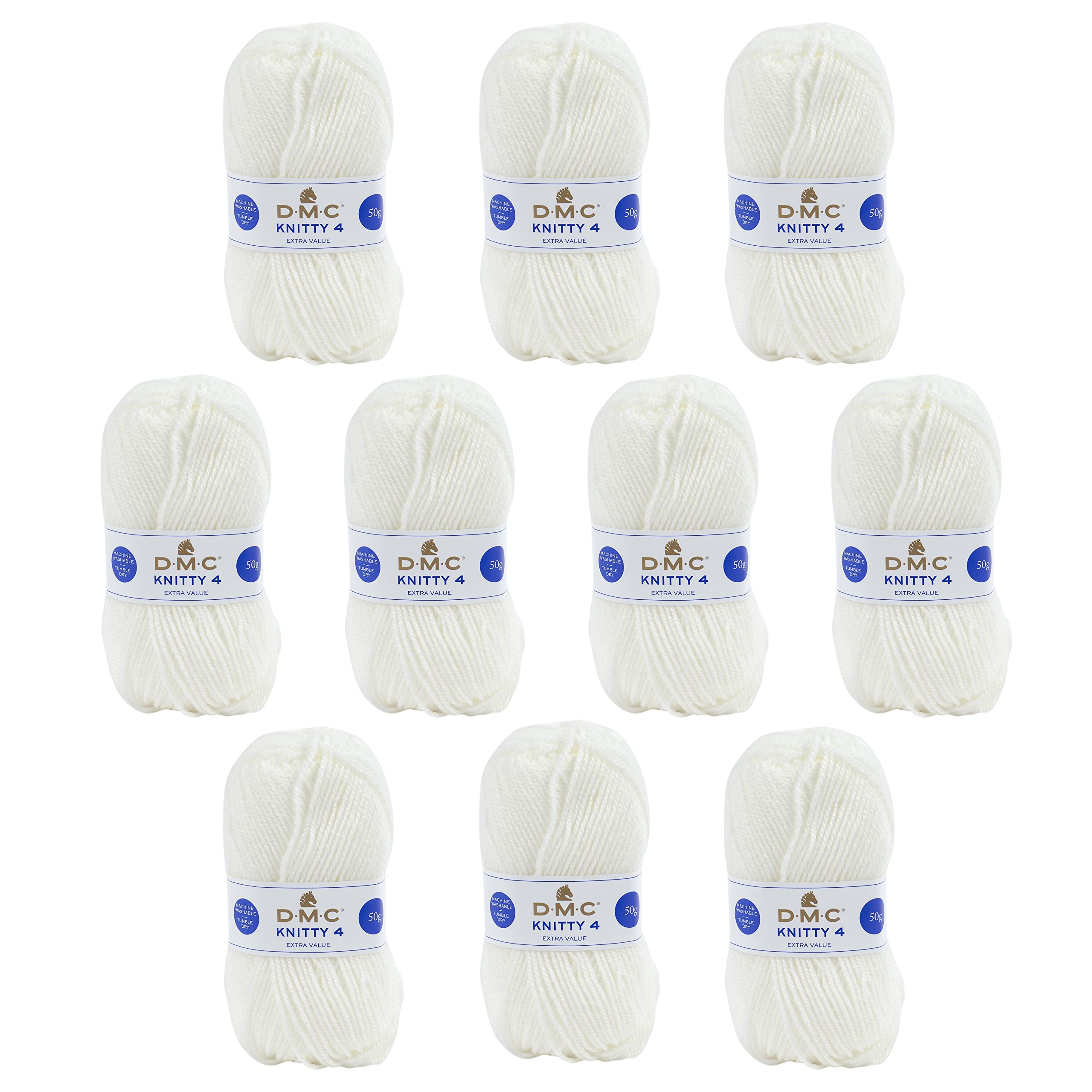 dmc-knitty-4-filato-acrilico-50-g-140-m-set-da-10-gomitoli image 4