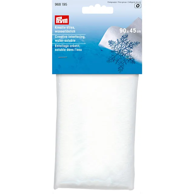 prym-teletta-deco-interfodera-creativa-90x45-cm-bianca image 1