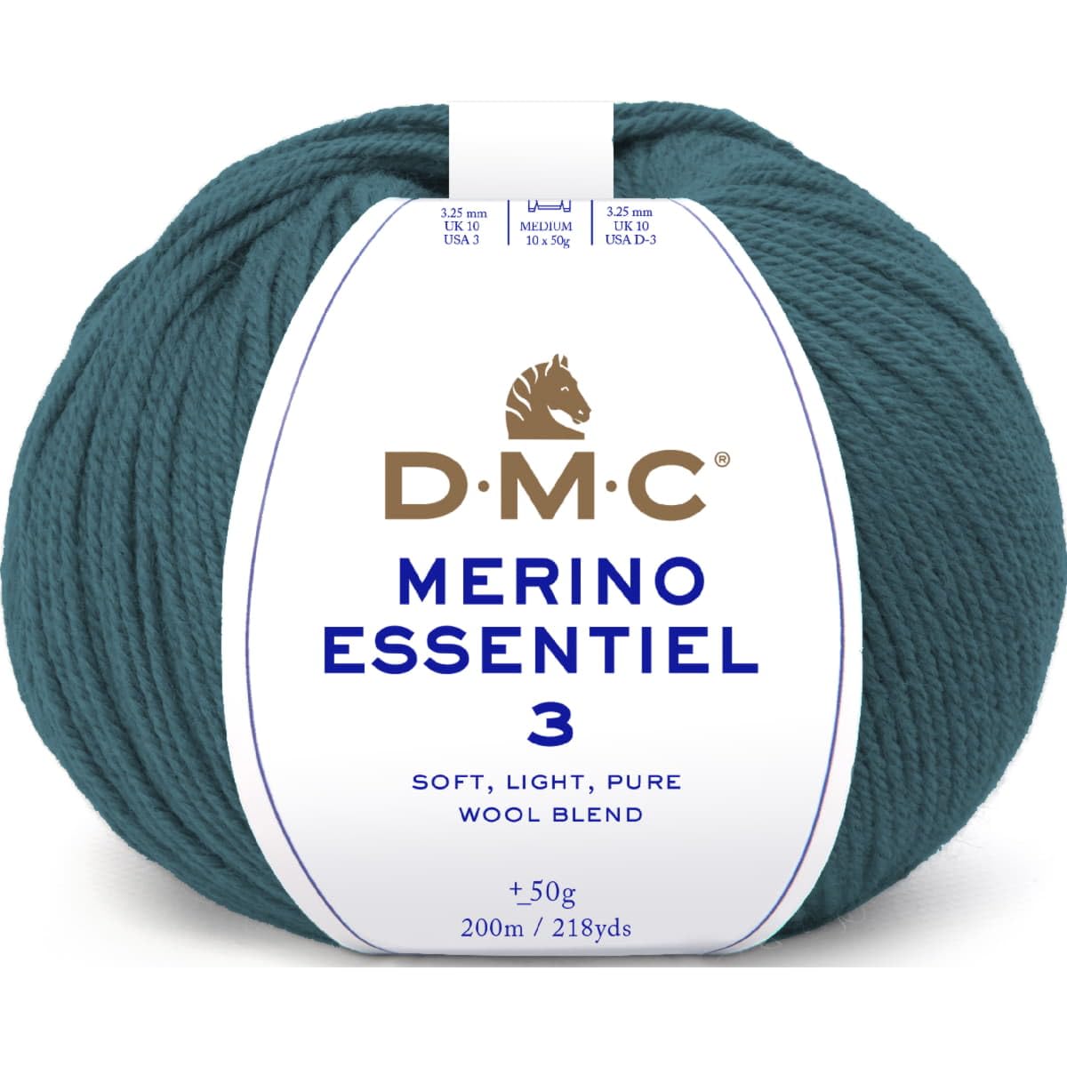dmc-merino-essentiel-3-filato-misto-lana-50-lana-merino-50-acrilico-200-m image 3