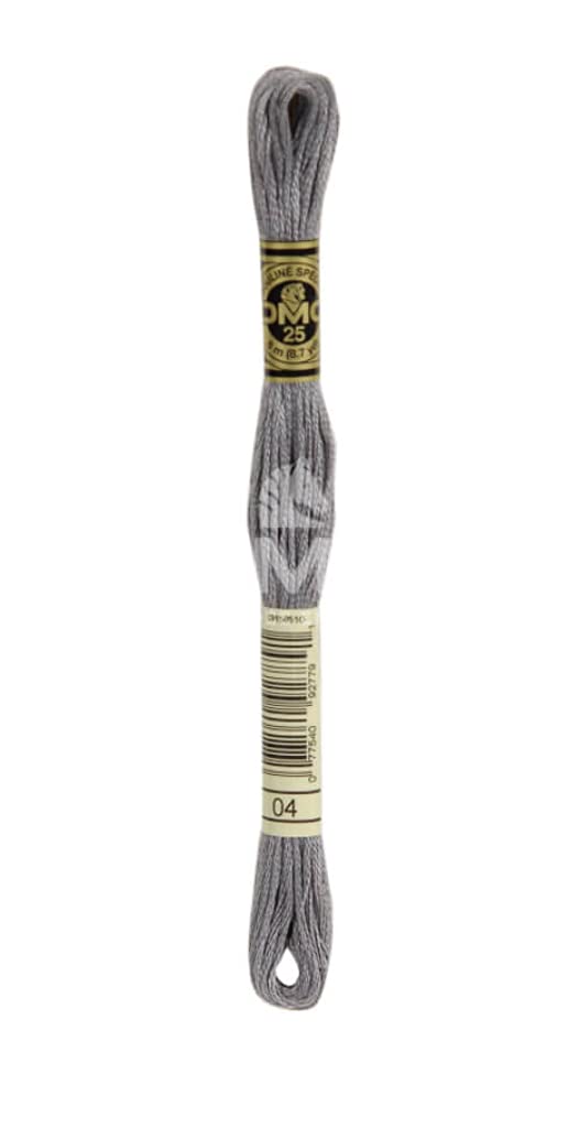 dmc-moulin-sp-cial-117mc-0004-filo-da-ricamo-cotone-grigio-8-m image 1