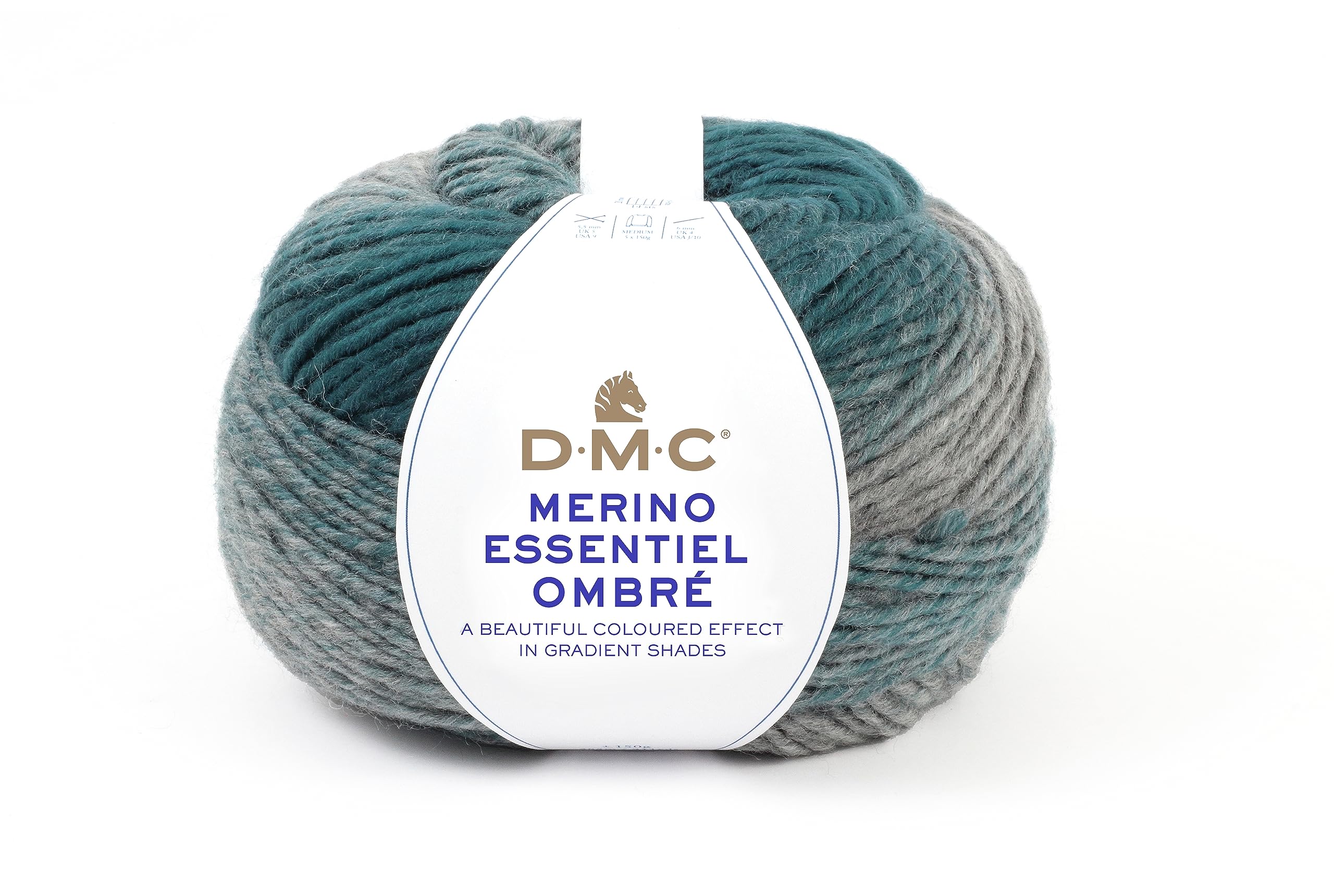 dmc-merino-essentiel-ombr-filato-lana-150-g-285-m-ferri-5-6 image 7