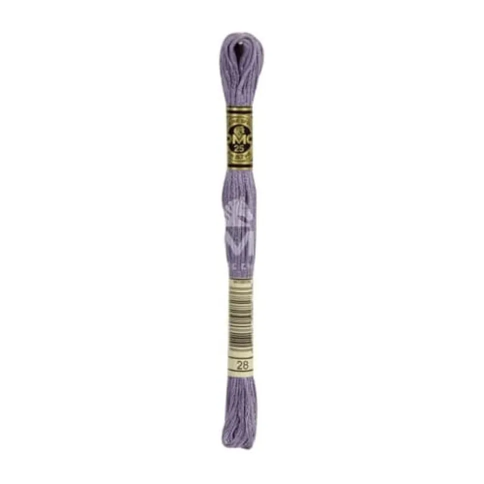 dmc-moulin-sp-cial-117mc-0028-filo-da-ricamo-cotone-8-m-colore-0028-viola-grigio image 1