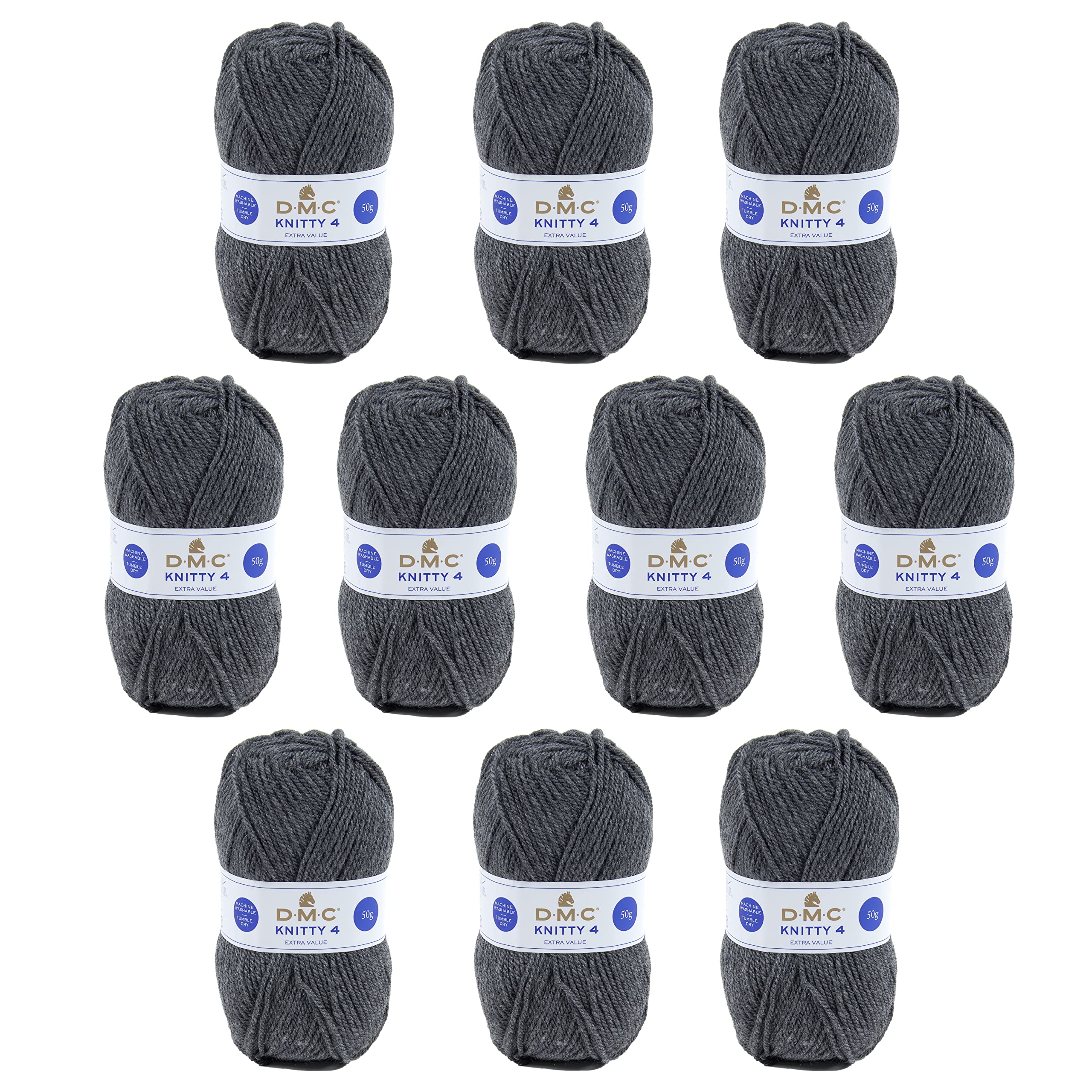 dmc-knitty-4-filato-acrilico-50-g-140-m-set-da-10-gomitoli image 5