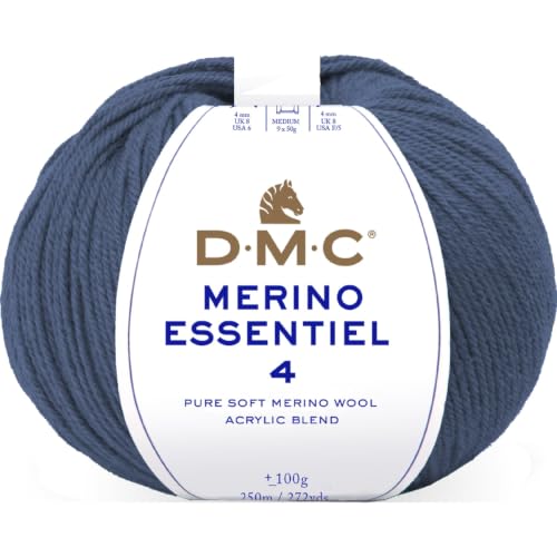 dmc-merino-essentiel-4-filato-maglia-50-lana-merino-ferri-n-4 image 2