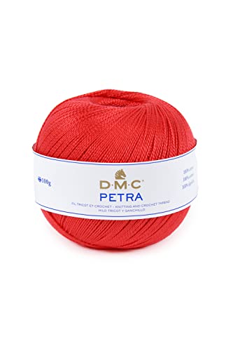 dmc-petra-n-3-filato-cotone-per-uncinetto-e-maglia-100-g-280-m image 2