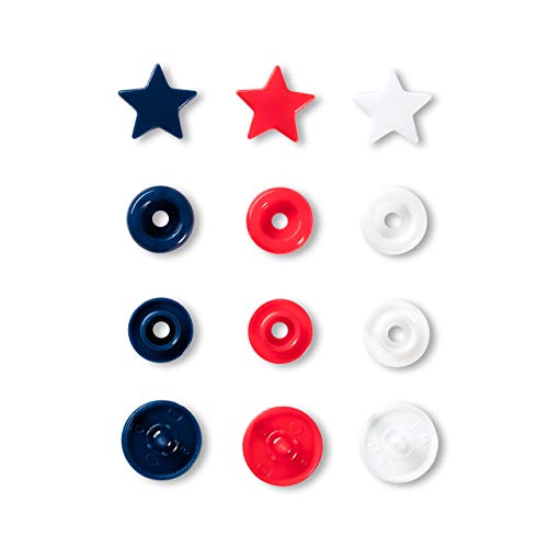 prym-love-bottoni-a-pressione-stella-12-4-mm-30-pezzi-rosso-bianco-blu image 5