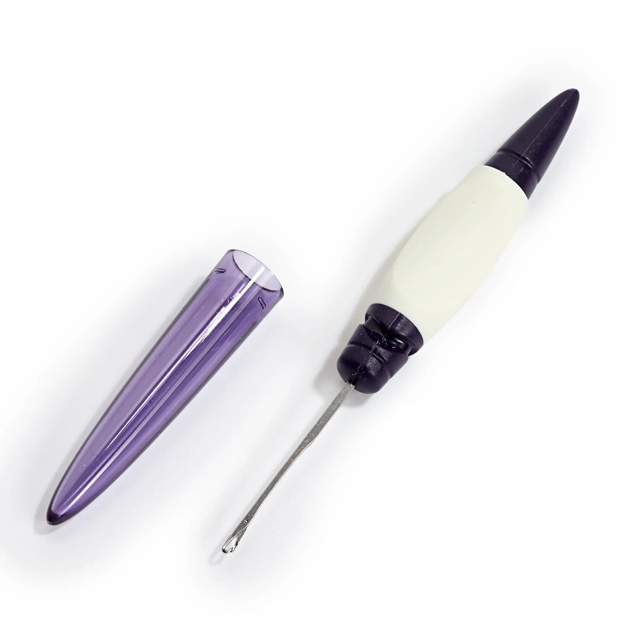 prym-uncinetto-da-rammendo-ergonomico-viola-blu image 2