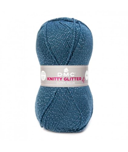 dmc-knitty-4-glitter-filato-acrilico-metallizzato-per-ferri-n-4-50-g-148-m image 6