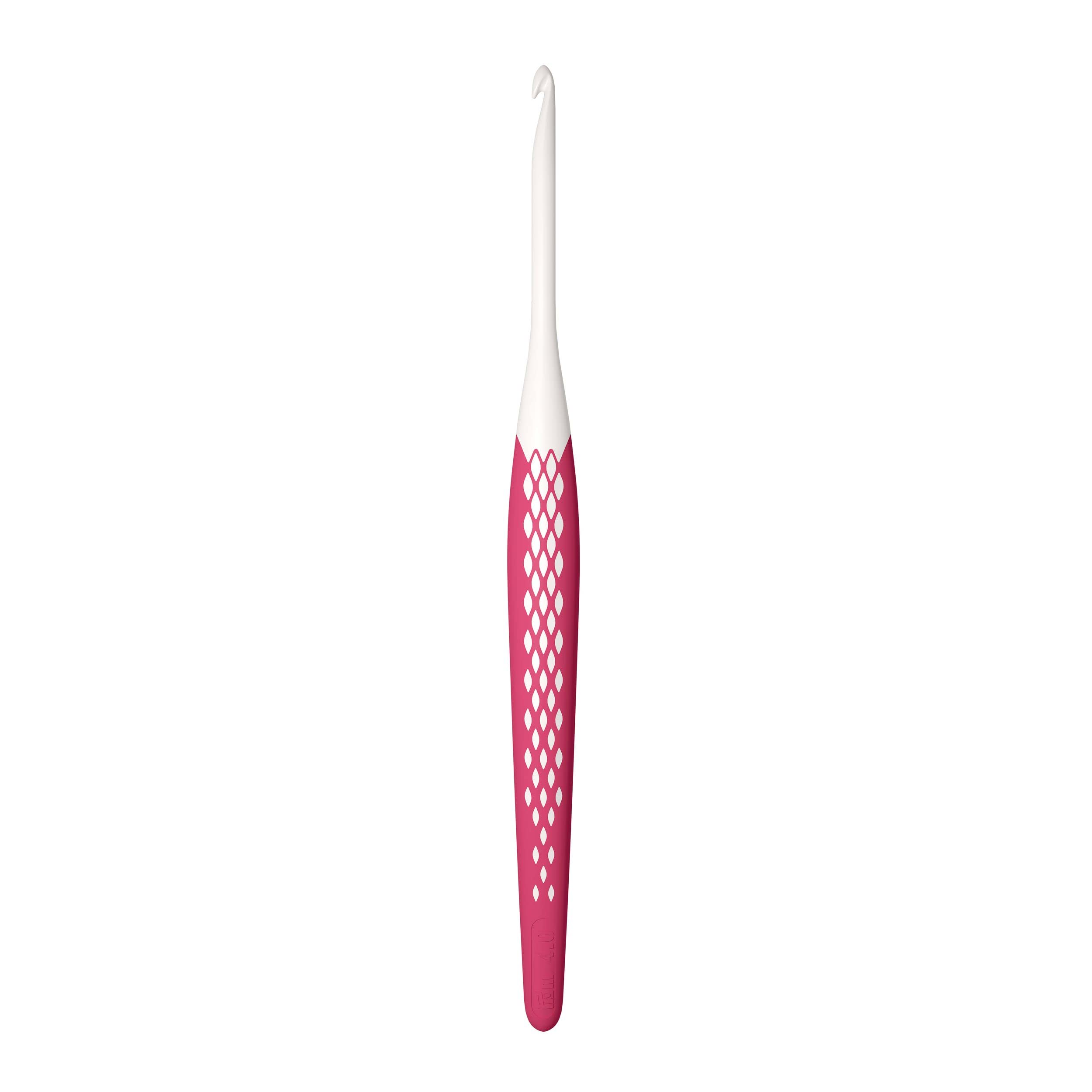prym-ergonomics-uncinetto-in-plastica-4-0-mm-16-cm-rosa-antico image 1