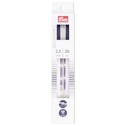 prym-ergonomics-ferri-da-maglia-a-punta-singola-20-cm-2-50-mm-5-aghi image 3