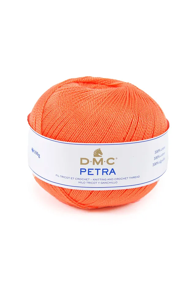 dmc-petra-n-3-filato-cotone-per-uncinetto-100-g-280-m image 1