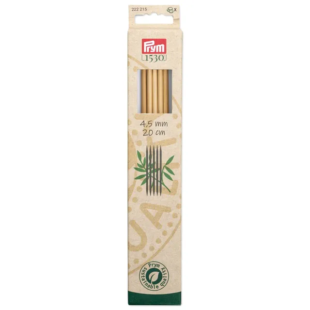 prym-1530-ferri-bamb-a-doppia-punta-20-cm-4-50-mm-5-aghi image 1