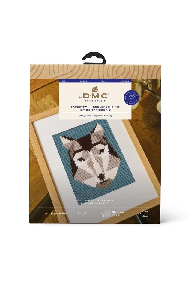 dmc-designer-collection-quail-studio-lupo-geometrico-kit-tappezzeria-facile image 1