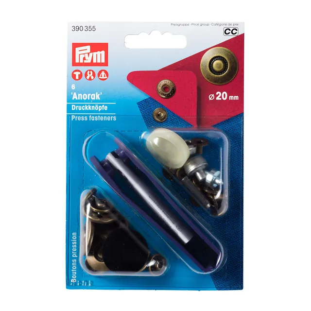 prym-390355-bottone-anorak-senza-cuciture-in-ottone-anticato-20-mm image 1