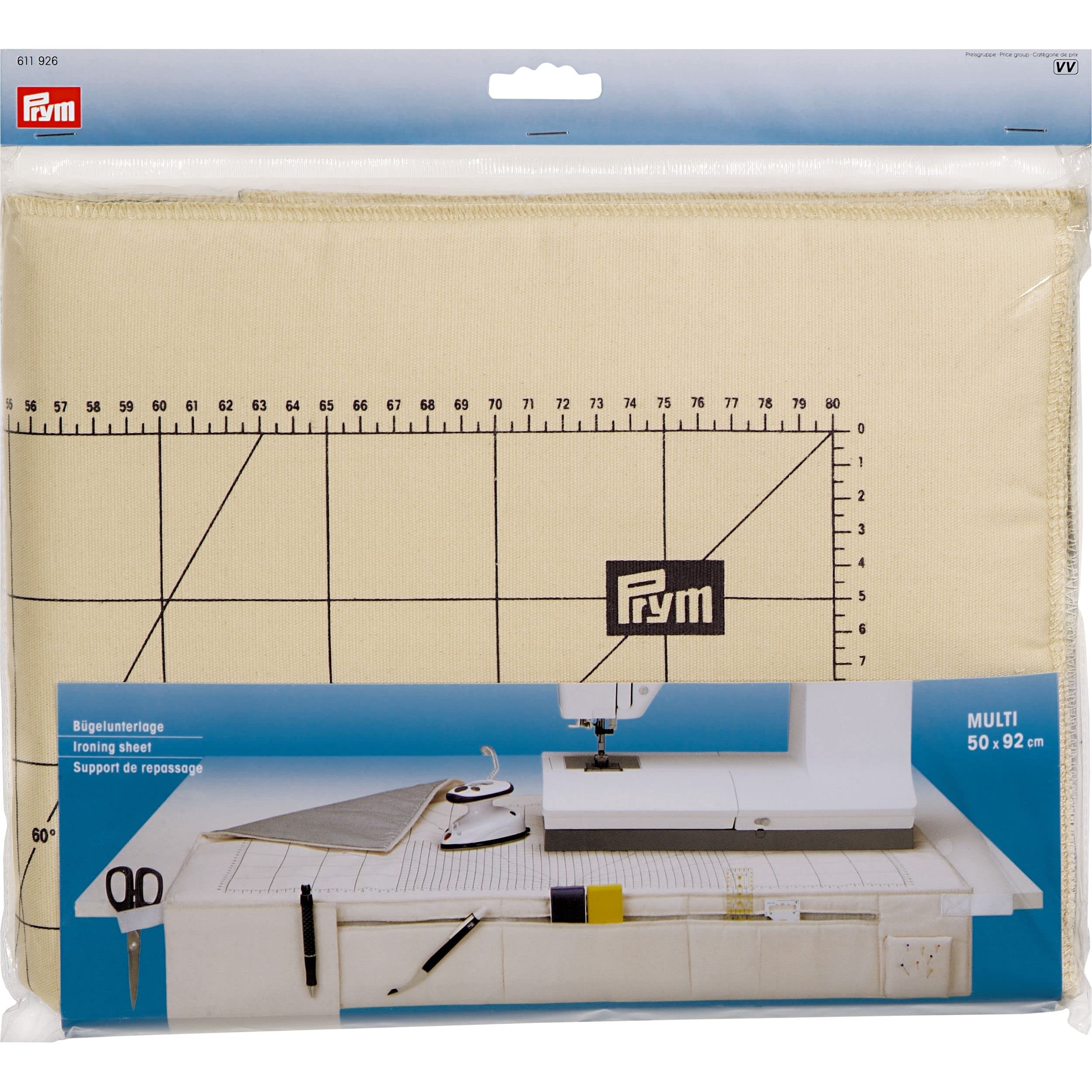 prym-multi-raying-sheet-base-multifunzione-per-misurare-stirare-e-cucire image 1