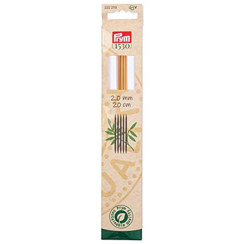 prym-1530-ferri-a-doppia-punta-in-bamb-20-cm-2-00-mm image 4