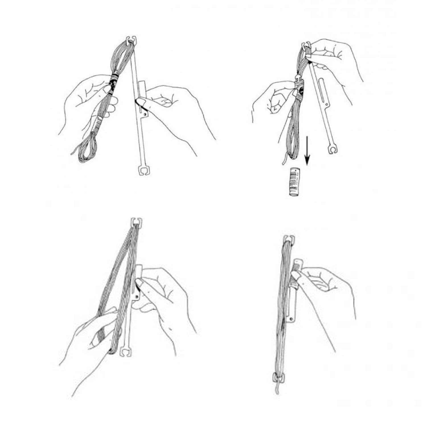 dmc-bobine-avvolgifilo-porta-matassine-17-cm-confezione-da-10 image 3