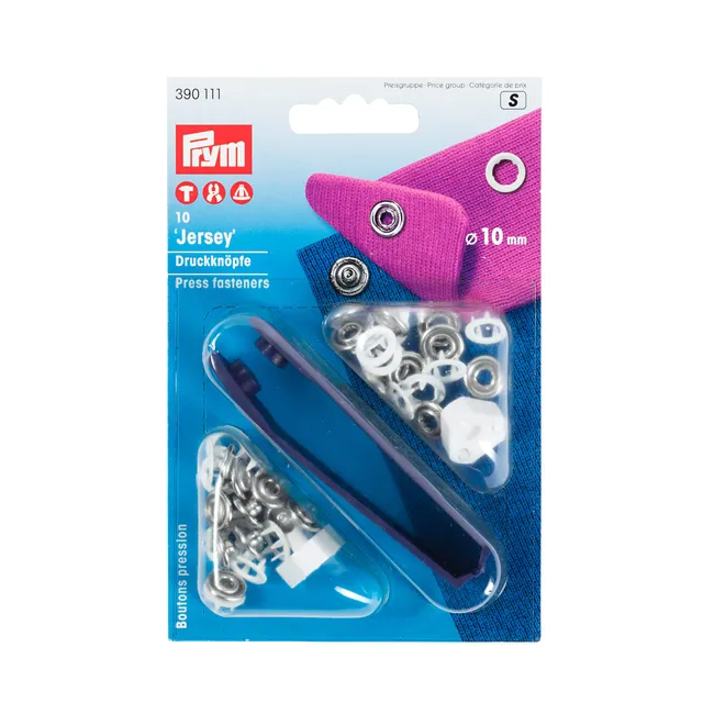 prym-bottoni-a-pressione-bianchi-10-mm-10-pezzi image 1